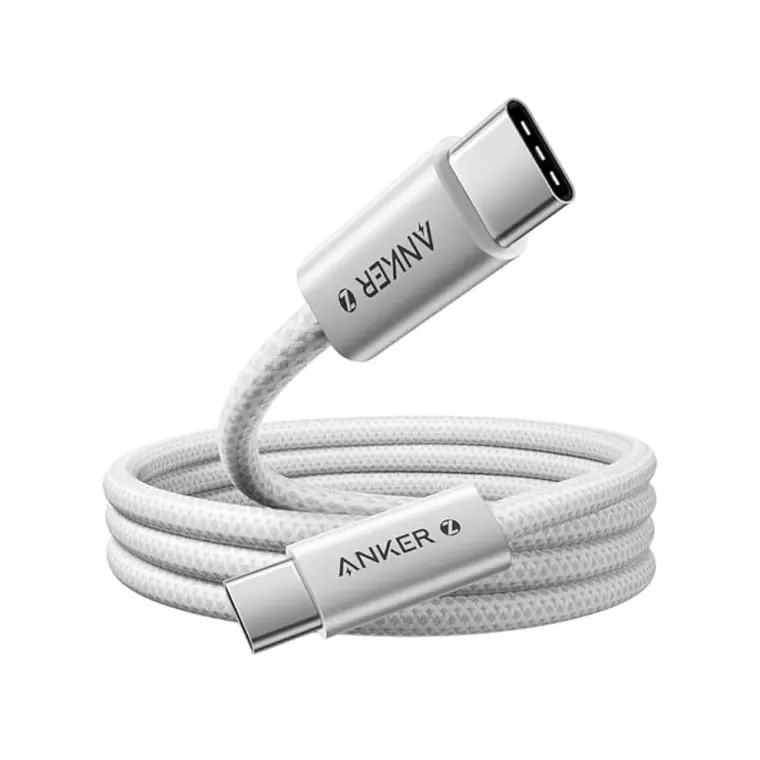 Cable USB-C a USB-C Anker Zolo 240W 0.9m PD 3.1 Blanco 1