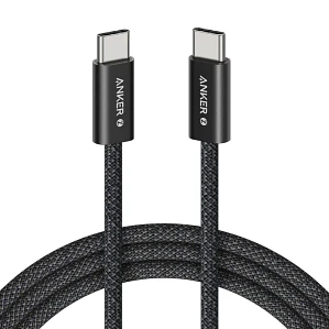 Cable USB-C a USB-C Anker Zolo 240W 0.9m PD 3.1 Negro