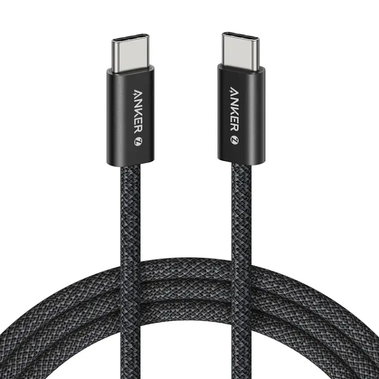 Cable USB-C a USB-C Anker Zolo 240W 0.9m PD 3.1 Negro 1