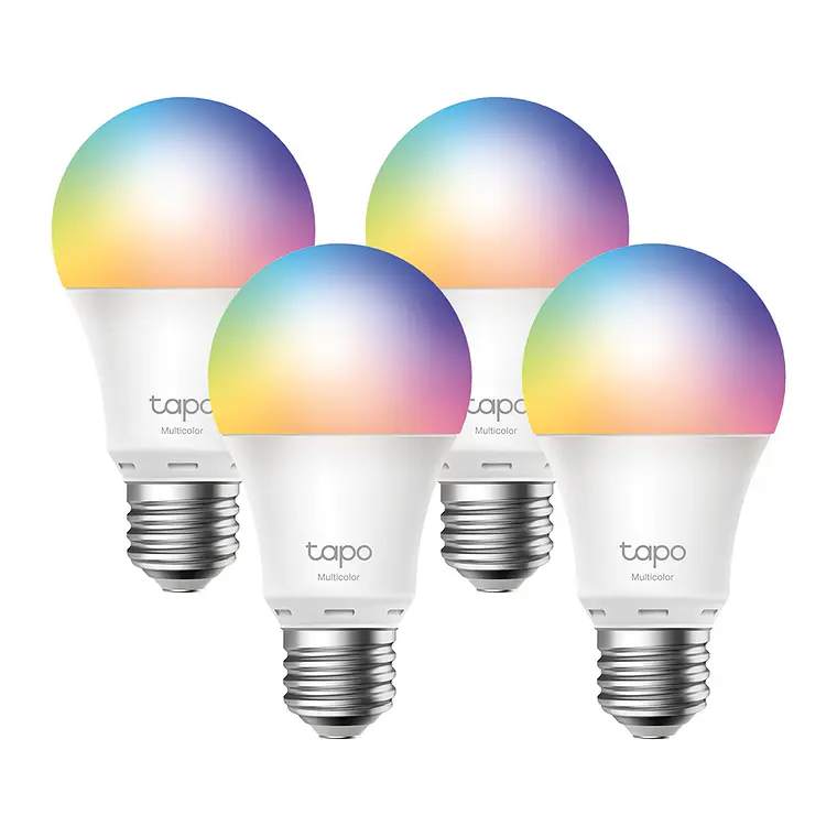 Ampolleta Inteligente Multicolor TP-Link Tapo L530E Wi-Fi E27 (Pack de 4) 1