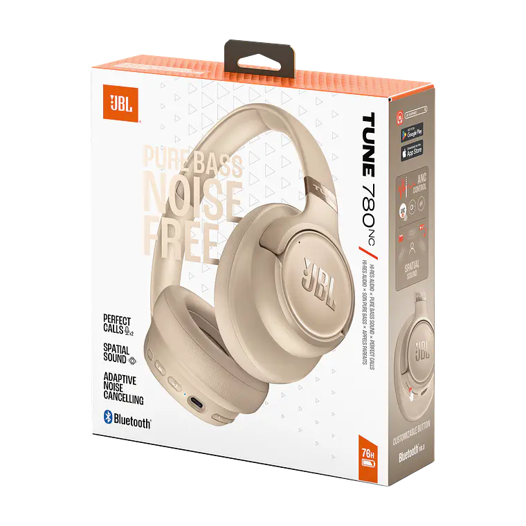 Audífonos Inalámbricos Over-Ear JBL Tune 780NC (Cancelación de Ruido Adaptativa Bluetooth 6.0) Moccha  5