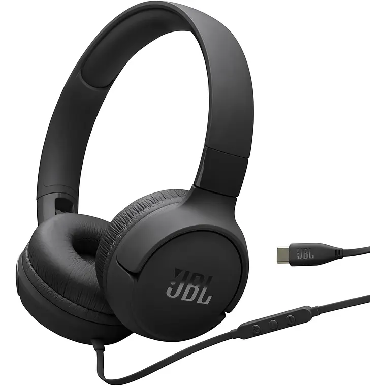 Audífonos JBL Tune 520C USB-C On-Ear con Micrófono Hi-Res Negro 11