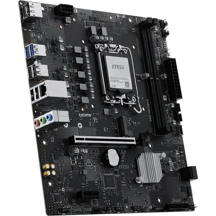 Placa Madre MSI PRO H810M-E mATX LGA1851 DDR5 PCIe 5.0 3