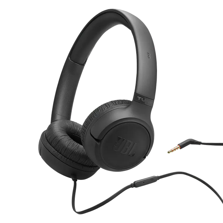 Audífonos JBL Tune 530 Cable 3,5 mm On-Ear con Micrófono Negro 1