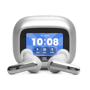 Audífonos JBL Live Beam 4 ANC Bluetooth 6.0 Smart Case Plata