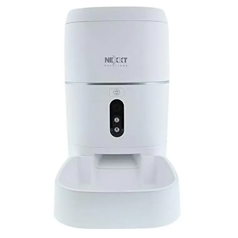 Dispensador Inteligente de Alimento para Mascotas Nexxt Solutions Wi-Fi con Cámara 1080p 1