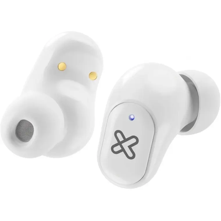 Audífonos Inalámbricos Klip Xtreme QuanBuds TWS Bluetooth 6.0 ENC IPX4 Blanco  2