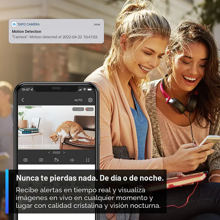 Cámara de Vigilancia 3MP IP Wi-Fi TP-Link Tapo C110 Visión Nocturna 7