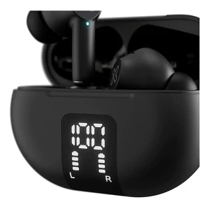 Audífonos Klip Xtreme EdgeBuds KTE-755 | TWS ANC Bluetooth 5.4 22h Micrófono ENC Negro