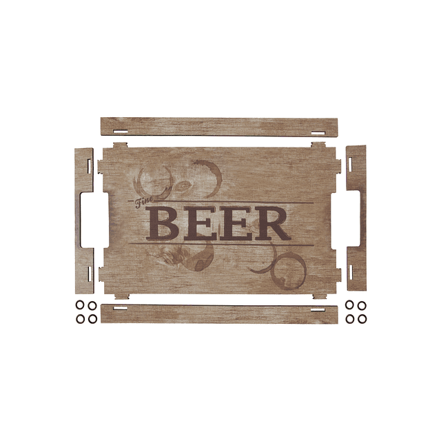 Bandeja madera Beer inspirations 