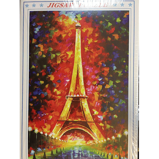 puzzle 1000 pcs  50x75 Torre Eiffel 