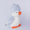 Muñeco de Peluche Pingüino blanco/celeste