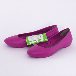 Zapatos Lina Flat W /38-39 Fucsia Crocs