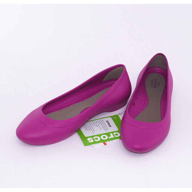 Zapatos Lina Flat W /38-39 Fucsia Crocs