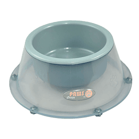 Plato Bowl Cuenco para Mascota S 260ml Gris DPETB002-GY1