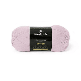 Lana Cotton 100% algodón premium revesderecho rosado pálido  016