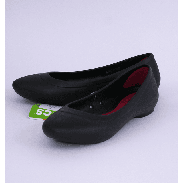 Zapatos Lina Flat W 37-38 Negro Crocs