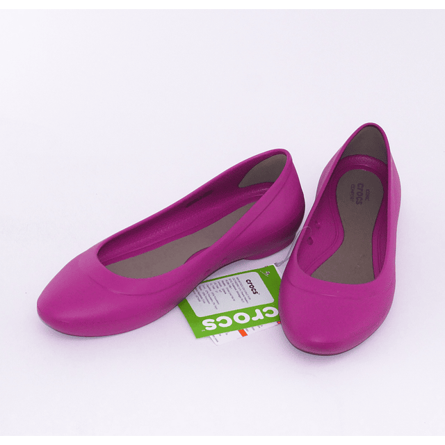 Zapatos Lina Flat W /39-40 Fucsia Crocs