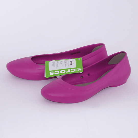 Zapatos Lina Flat W /39-40 Fucsia Crocs
