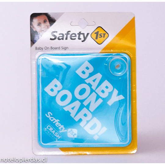 Signo Baby On Board! celeste Safety