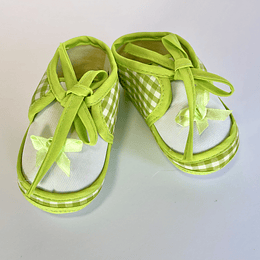 Zapatos de Bebé verde/verde