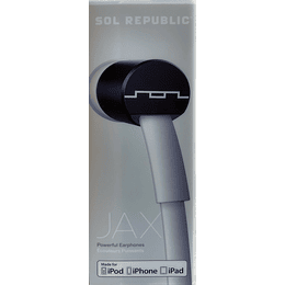 Audífono Jax Sol Republic EP1111BWT PARA IPHONE