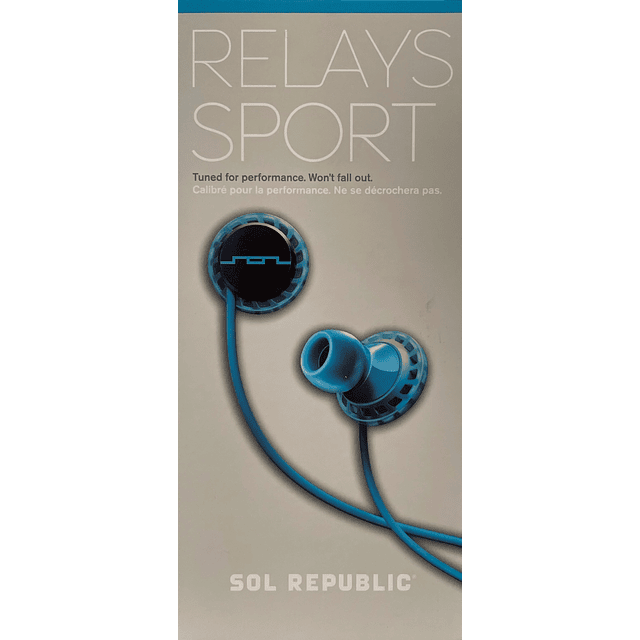 Audífono Relays Sport Sol Republic EP1152BL