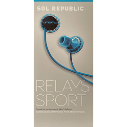 Audífono Relays Sport Sol Republic 1152-36 BLU