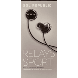 Audífono Relays Sport Sol Republic 1152-31 BLK