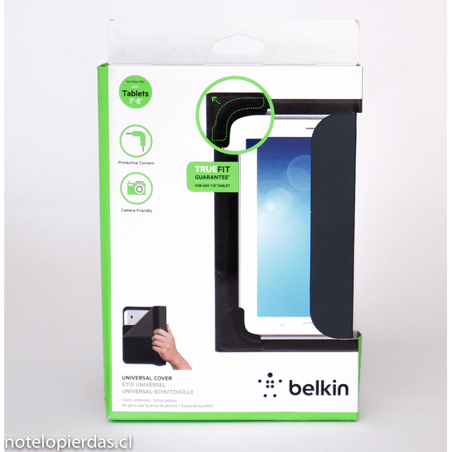 Funda Universal para Tablet 7"-8" Belkin gris oscuro