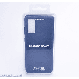 Carcasa de Silicona Samsung Galaxy S20, Galaxy S20 5G azul