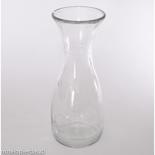 Decantador vidrio 1 litro relieve