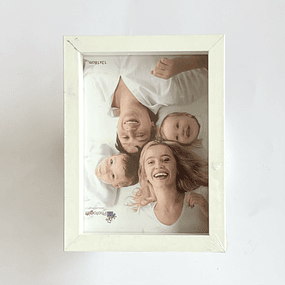 Marco de foto Box MDF 13x18 Horizontal/vertical Caja white