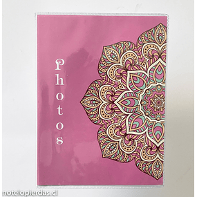 Album de Fotos Libreta 36f 13x18cm Mandala rosa