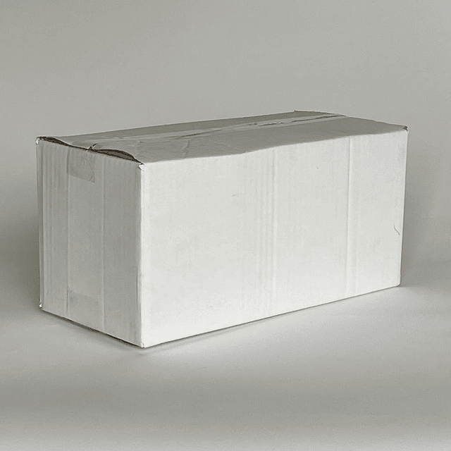 Set 25 cajas 17x17x35  de cartón blancas