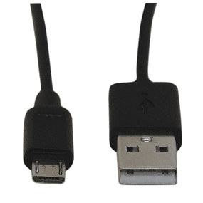 Cable micro USB negro 1,5 metros dag