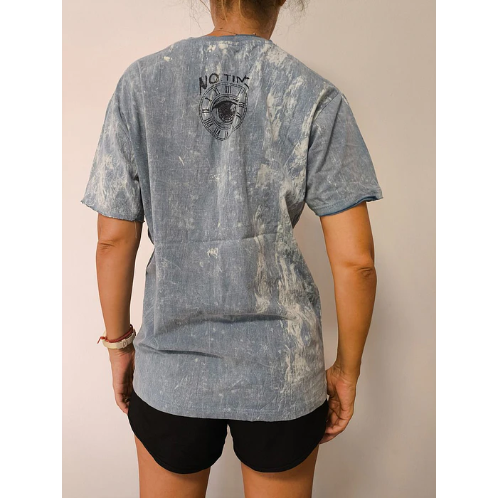 Polera Hombre No Time 100% Algodón Tailandes 2