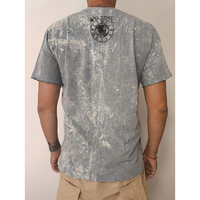 Polera Hombre No Time 100% Algodón Tailandes 2