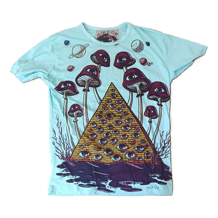 Polera Hombre Mirror 100% Algodón Tailandes 1