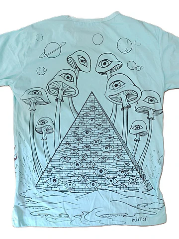 Polera Hombre Mirror 100% Algodón Tailandes