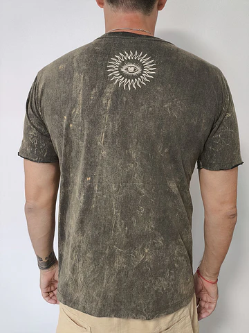 Polera Hombre Magic Mirror 100% Algodón Tailandes