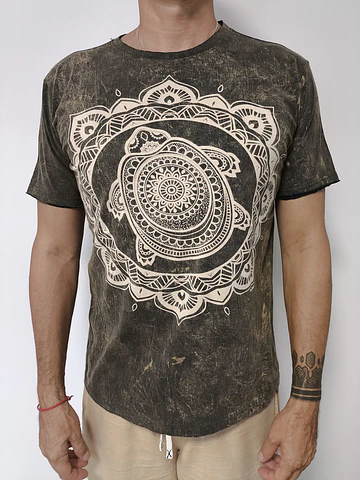 Polera Hombre Magic Mirror 100% Algodón Tailandes