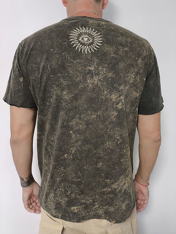 Polera Hombre Magic Mirror 100% Algodón Tailandes