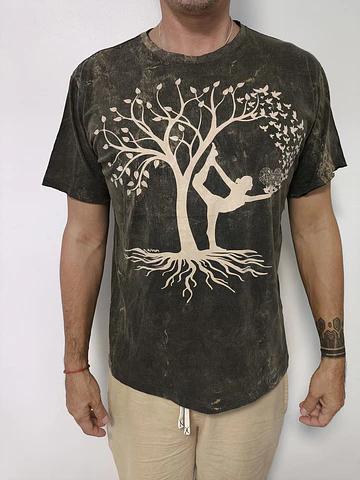 Polera Hombre Magic Mirror 100% Algodón Tailandes