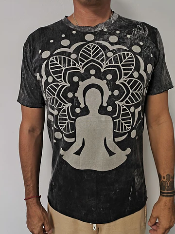 Polera Hombre Magic Mirror 100% Algodón Tailandes