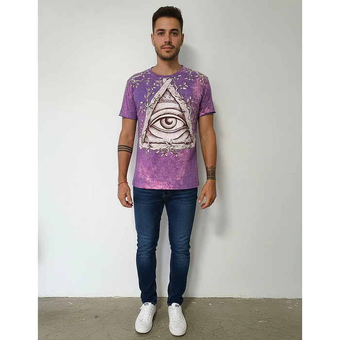 Polera Hombre Magic Mirror 100% Algodón Tailandes 3
