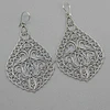 Aros Gota Mandala de plata 1