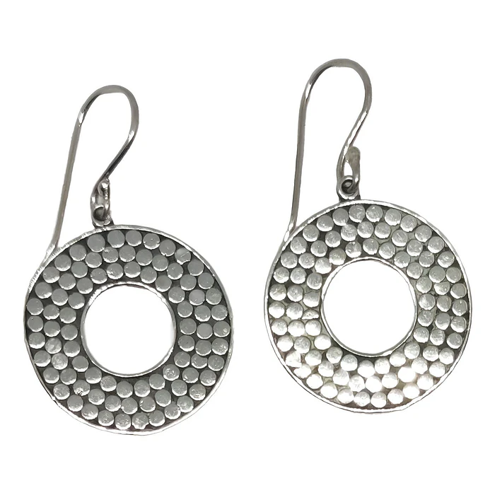 Aros colgantes de Plata 3