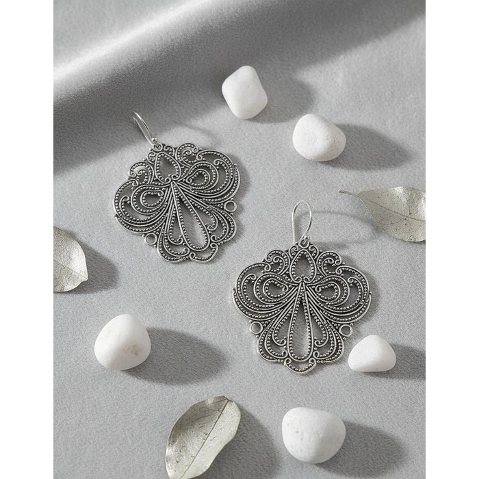 Aros colgantes de Plata 1