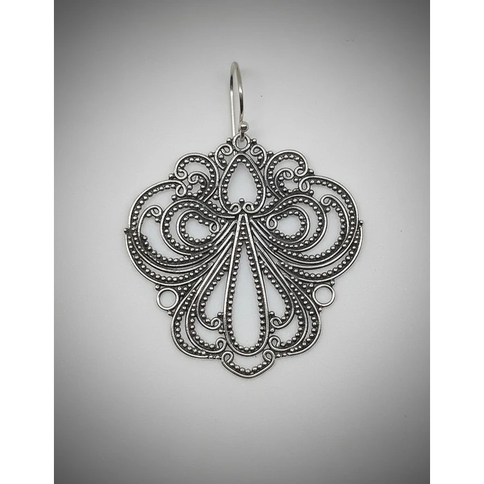 Aros colgantes de Plata 3